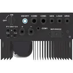 Гібридний сонячний інвертор Deye SUN-6K-SG03LP1-EU Black [153385] - мініатюра 3