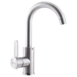 Смеситель для умывальника Zerix SAS-001 ZX3117 Нержавеющая сталь