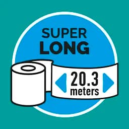 Туалетний папір Сніжна Панда Extra Care Sensitive Super Long тришаровий 32 шт - мініатюра 3