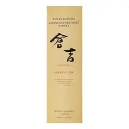 Віскі The Kurayoshi Sherry Cask Japanese Pure Malt Whisky, в подарунковій упаковці, 43%, 0,7 л - мініатюра 5