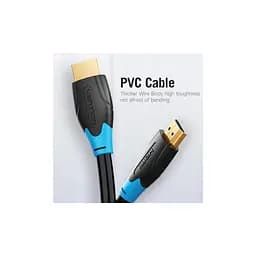 Кабель мультимедійний HDMI M to HDMI M 3.0m black Vention (AACBI) - мініатюра 3