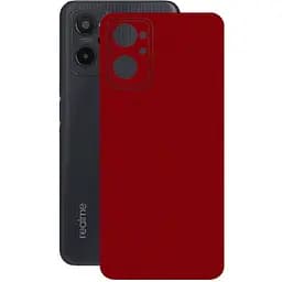 Захисна плівка StatusSKIN для Realme 9i Корпус Вініл Металік червоний