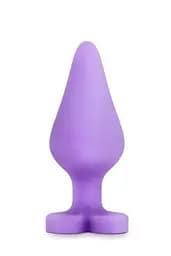 Анальная пробка Blush PLAY WITH ME CANDY HEART FUCK ME PURPLE Blush T330543 90480