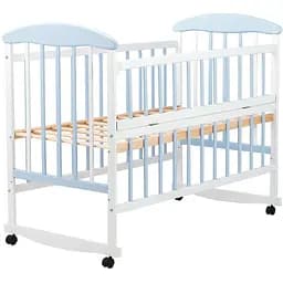 Кровать Наталка ОБГО 625498 Голубой (2000989709152)