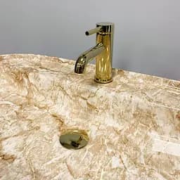 Умивальник VBI Terni M travertine накладний VBI-011804 - мініатюра 4