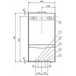 Газовий котел Vaillant atmoTEC pro VUW 280/5-3 - мініатюра 8