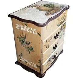 Скринька-комод Оливки вільха липа 22х15х26 см