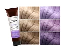 Живильна тонувальна маска ПАСТЕЛЬНИЙ БУЗКОВИЙ NOOK KROMATIC CREAM Nourishing Color Mask Dusty Lilac 150 мл - мініатюра 2