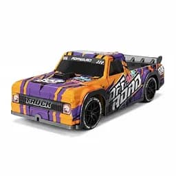 Радіокерована машина DH 666-83 D-01, акум. 7.4V, 2.4Ghz, 2 комплекти коліс, протиударна, підсвітка, Фіолетова