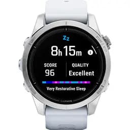 Смарт-годинник Garmin Epix Pro [Gen 2] Standard Edition 42mm Silver with Whitestone Band [010-02802-00] [86539] - мініатюра 10
