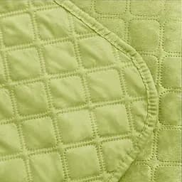 Покривало ТЕП Velour ромб круглий 240х180 см салатове (4-00516_22447) - мініатюра 4