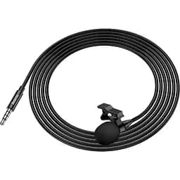 Петличний мікрофон Hoco L14 3.5mm 2m Black [136290] - мініатюра 6