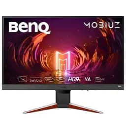 TFT 24" BenQ EX240N, VA, 165 Hz, 1 мс, HDMI, DP, колонки, темно-сірий