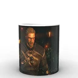 Кружка GeekLand The Witcher Ведьмак постер TW.02.019 330 мл белая