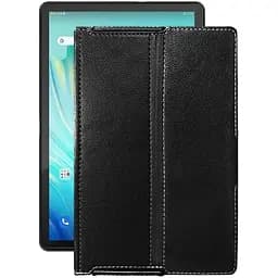 Чехол StatusCASE из экокожи для планшета Blackview Tab 10 Pro Черный матовый