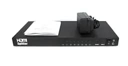 Відеорозгалужувач 8 x HDMI Splitter 1 to 8v1.4 3D - мініатюра 2
