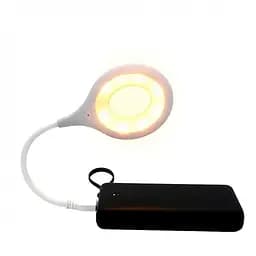 Портативна гнучка лампа КІЛЬЦЕВА 5V/2W (12 SMD) з живленням від USB - мініатюра 2