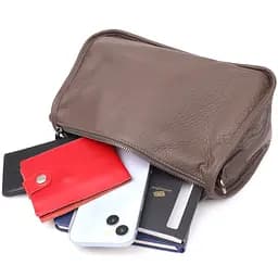 Жіноча сумка Vintage через плече з натуральної шкіри 27х18х11 см sum0027627 - мініатюра 8