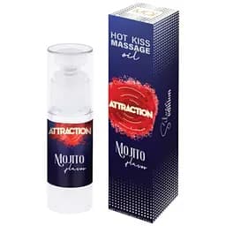 Съедобное массажное масло Mait Attraction Mojito Hot Kiss 50 мл