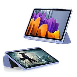 Чохол SlimTPU S-Pen holder Samsung Galaxy Tab S10+ Plus / Fe + / S9 Plus Фіолетовий - мініатюра 2