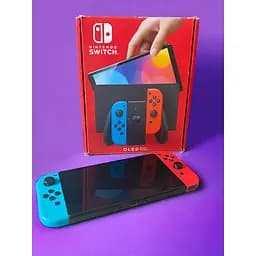 Ігрова приставка Nintendo Switch Oled повний комплект + гарантія
