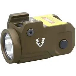 Підствольний ліxтар Vector Optics Vaide Scrapper Subcompact Pistol Flashlight 500 Лм FDE