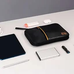 Органайзер для дротів і планшета LoveYouHome до 11'' 28х20х3 см сірий (59028) - мініатюра 4
