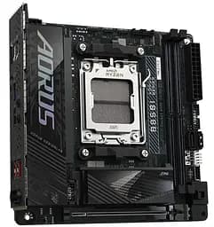 Материнська плата Gigabyte B850I AORUS PRO (B850I AORUS PRO) (Socket AM5, AMD B850, Mini-ITX) - мініатюра 3