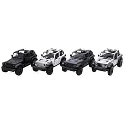 Колекційна іграшкова машинка Jeep Wrangler KT5412WH інерційна Kinsmart