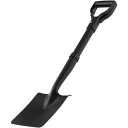 Лопата прямая 2E Fold стальная ручка 2E-S70S