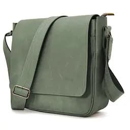 Чоловіча шкіряна сумка через плече TARWA 28х26х9 см sum0028295