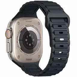 Силіконовий ремінець Defense для Apple Watch 42(ser.1-3)/44/45/46/49mm Midnight Blue