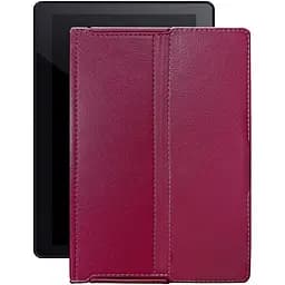 Чохол StatusCASE з екошкіри для планшету Pixus Sprint Бордовий