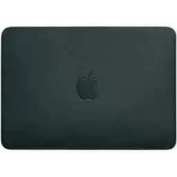 Чохол із натуральної шкіри BlankNote для MacBook 13 дюйм Зелений краст
