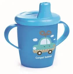 Уценка. Чашка-непроливайка Canpol babies Toys 250 мл синий