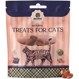 Ласощі для котів Natural снеки з яловичиною куркою та льоном 35 г