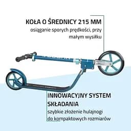 Самокат Hudora Bigwheel 215 Blue (14126) - мініатюра 4