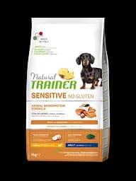 Сухий корм Natural Trainer Dog Sensitive Adult Mini With Salmon для дорослих собак дрібних порід 7 кг