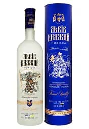 Горілка Львів Княжий Premium 40% 1 л тубус