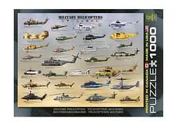 Пазл EuroGraphics Військові гелікоптери 1000 ел. (6000-0088) - мініатюра 2