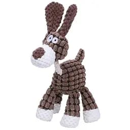 Игрушка для собак Собака веревочная с пищалкой 20 см (30140)