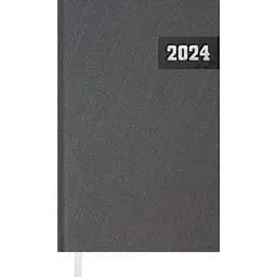 Щоденник датований Buromax Manly 2024 A6 сірий (BM.2575-09)
