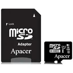 Карта памяти Apacer microSDHC UHS-I 16GB сlass10