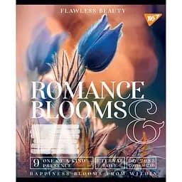 Набір зошитів Yes Romance Blooms A5 в лінію 96 листів в асортименті 5 шт. - мініатюра 2
