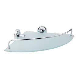 Полка стеклянная угловая Lidz (CRG)-114.10.01