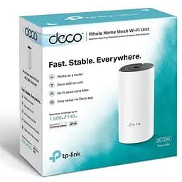 Бездротова TP-Link mesh Deco M4 AC1200 1Pcs White 802.11ac (Deco M4-1-pack) - мініатюра 3