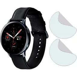 Защитная пленка для Samsung Galaxy Watch Active 2 44mm Stainless Steel Black - 2шт прозрачная Watchbands (WB000A244PL2-BLACK)