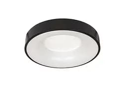 Люстра потолочна LED Levistella 752L57 BK, 36W, чорний метал, білий акрил, сучасний стиль для дому