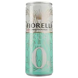 Напій винний Fiorelli Fragolino Bianco Zero Alcohol, білий, солодкий, з/б, безалкогольний, 0,25 л (ALR15973)