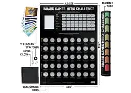 Top Scratch Скретч постер Board Games Hero Challenge (англ.) (СП100ДНН) - мініатюра 5